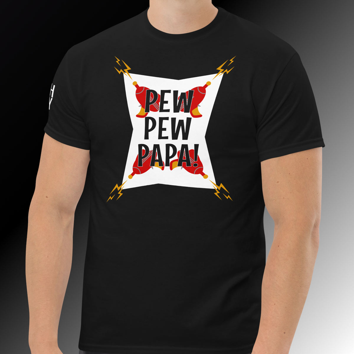 Pew! Pew! Papa Basic T