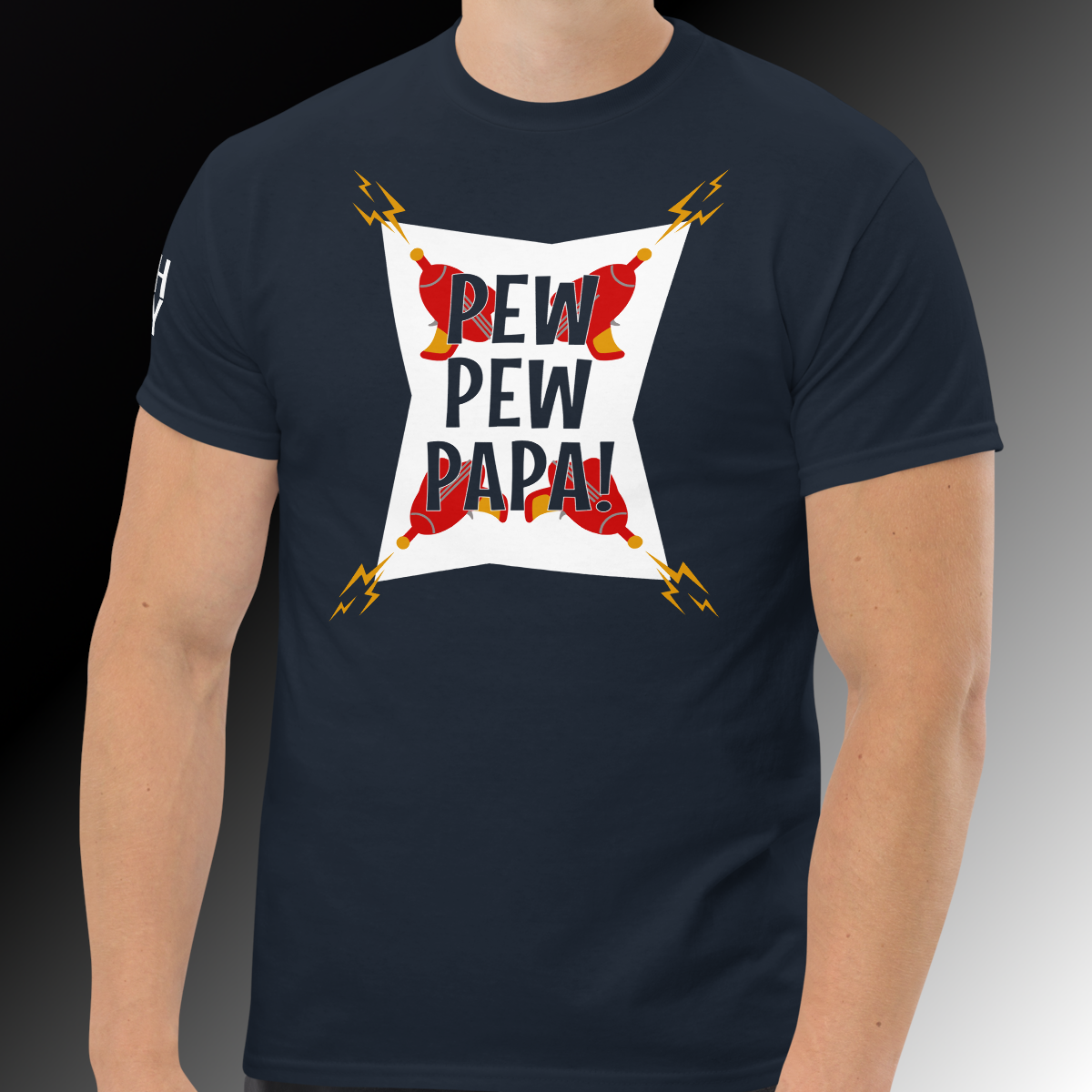 Pew! Pew! Papa Basic T