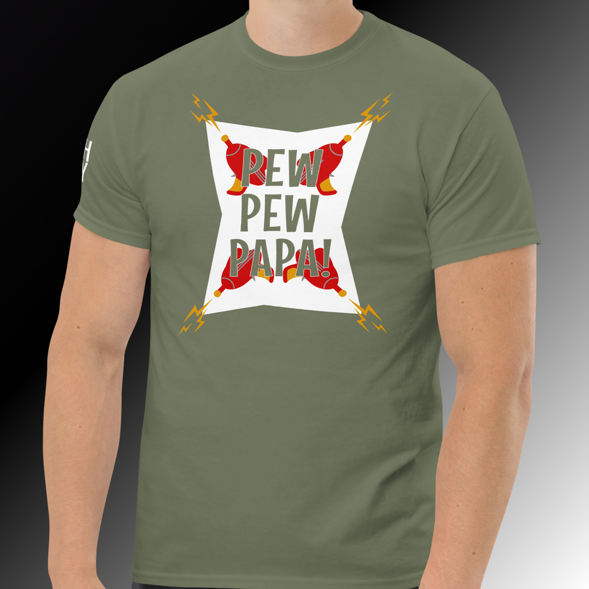 Pew! Pew! Papa Basic T