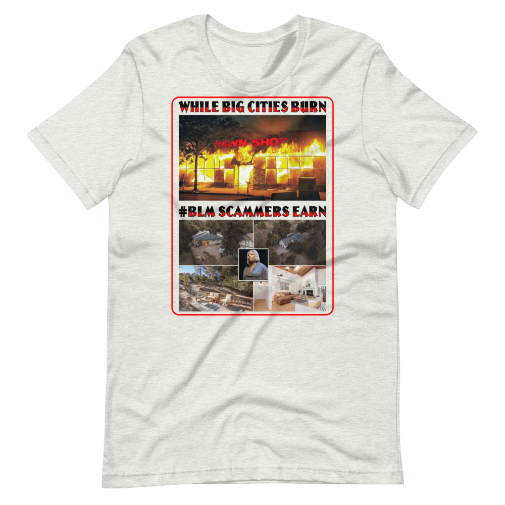 BLM Burn & Earn Tee - Truthberry