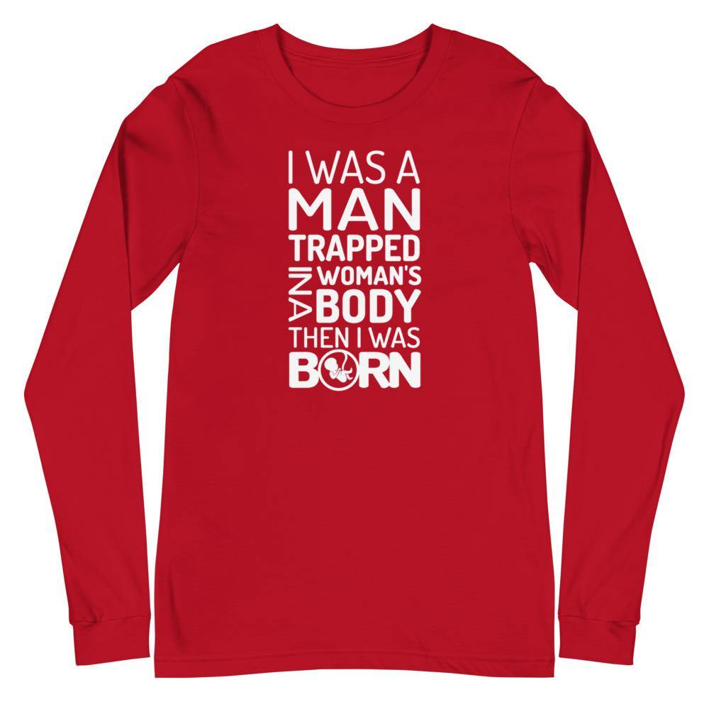 Body Trapped Sleeved Tee - Truthberry