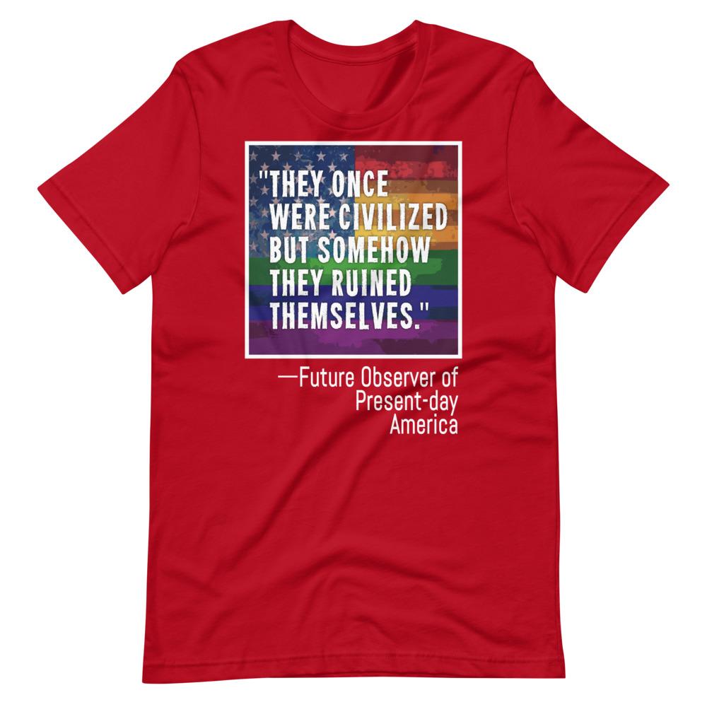 Rainbow Ruin Tee - Truthberry