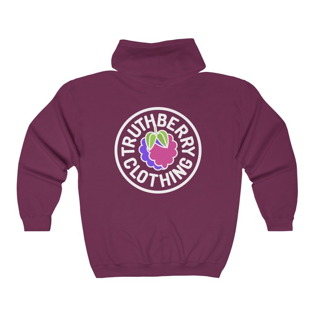 Truthberry Heavy Zip Hoodie (Colors) - Truthberry