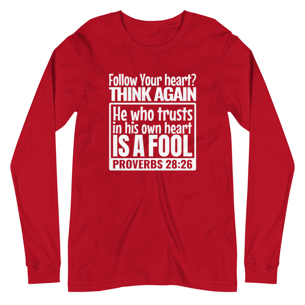 Follow Your Heart Sleeved Tee