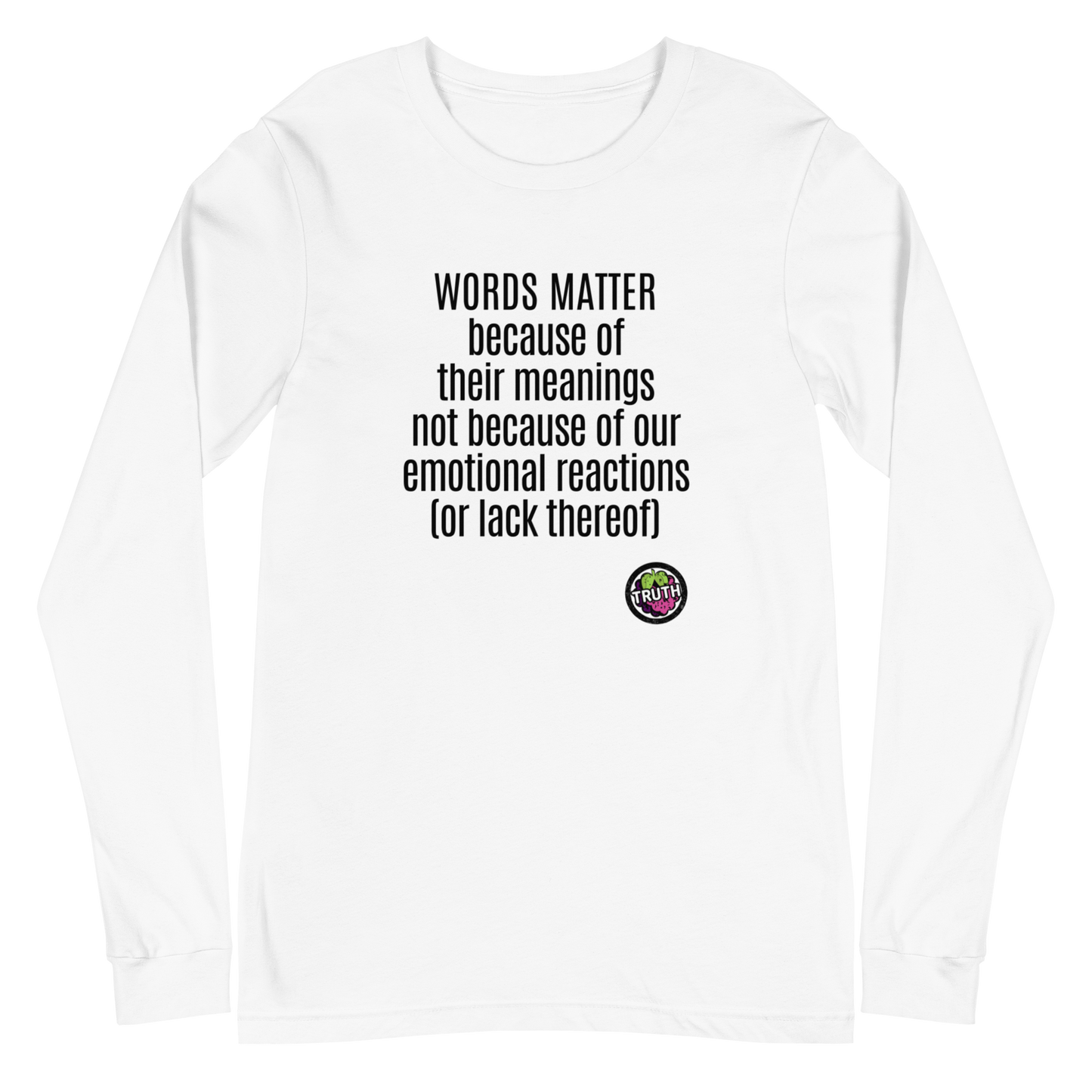 Words Matter Sleeved