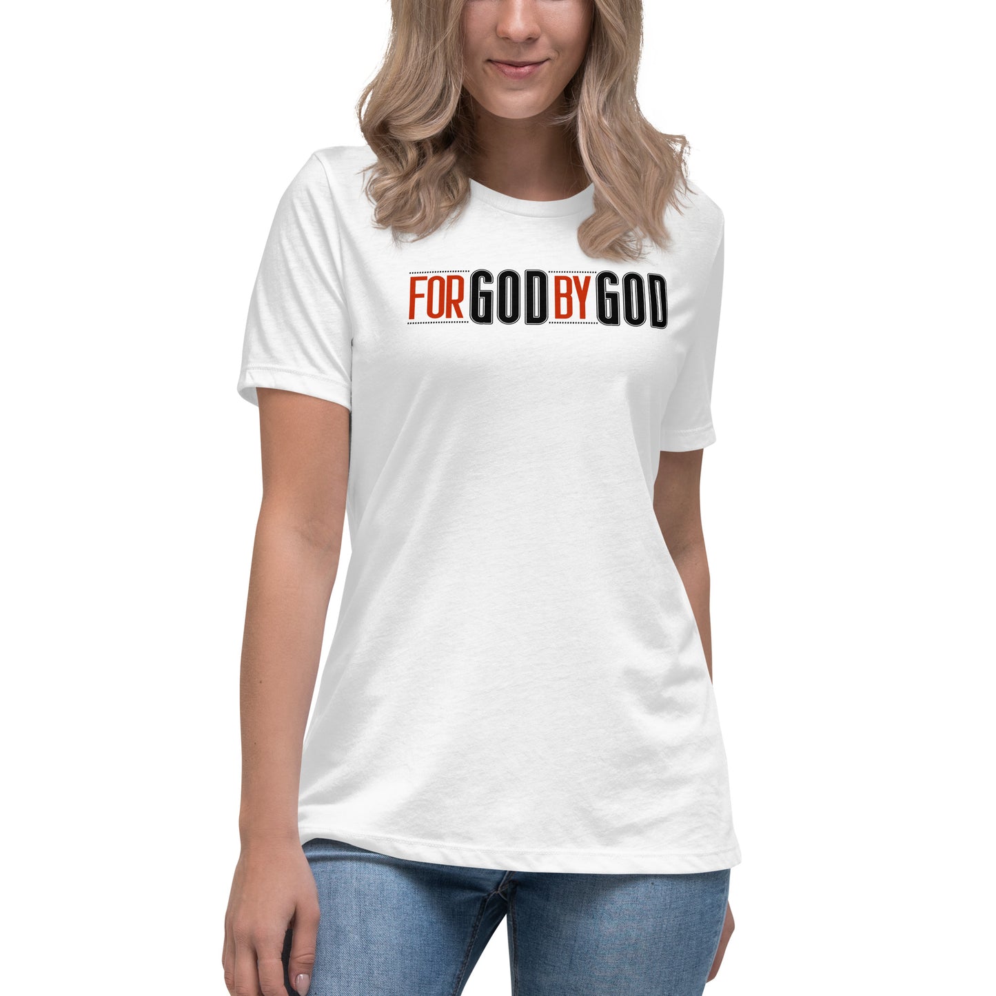 For God Women's Lax-Tee