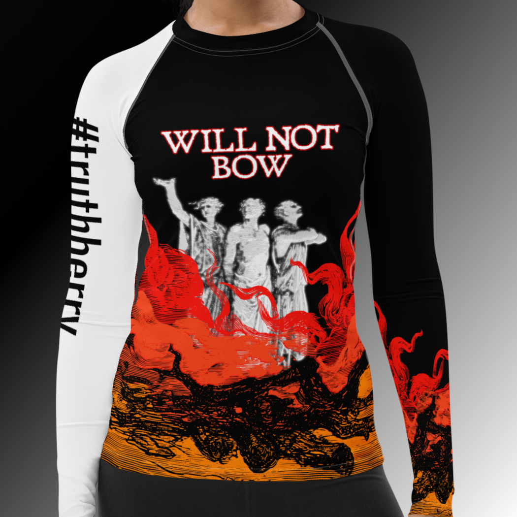 Will Not Bow Women's Sleeved