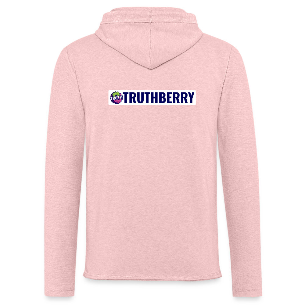 Women's Rights Light Hoodie - cream heather pink