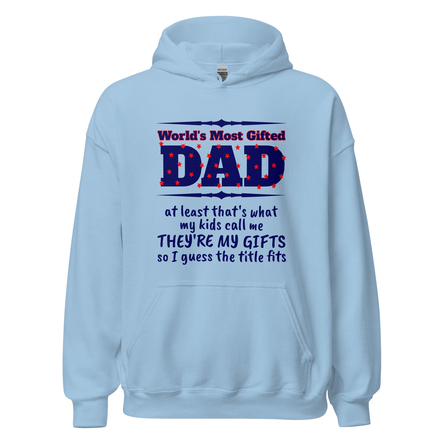 Most Gifted Dad Heavy Hoodie