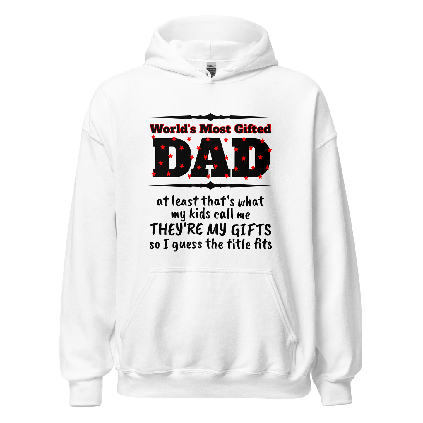 Most Gifted Dad Heavy Hoodie