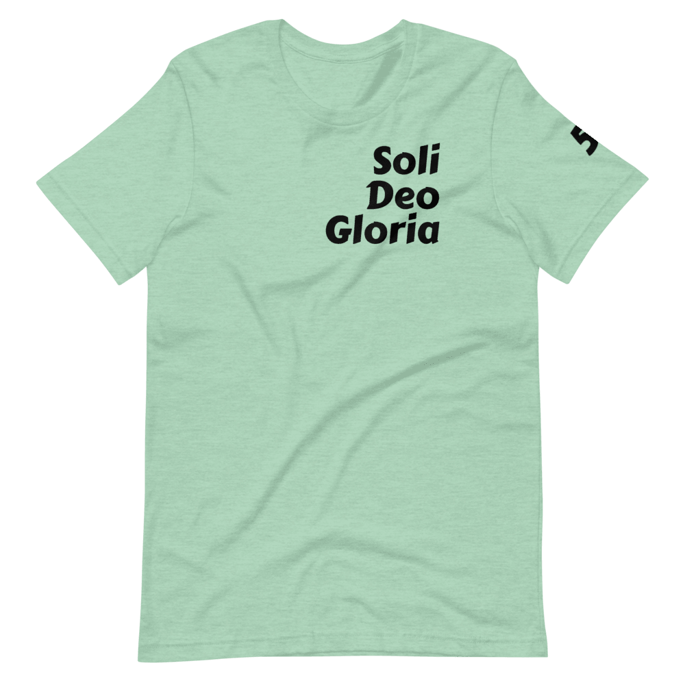 5s Tee: God's Glory Alone - Truthberry