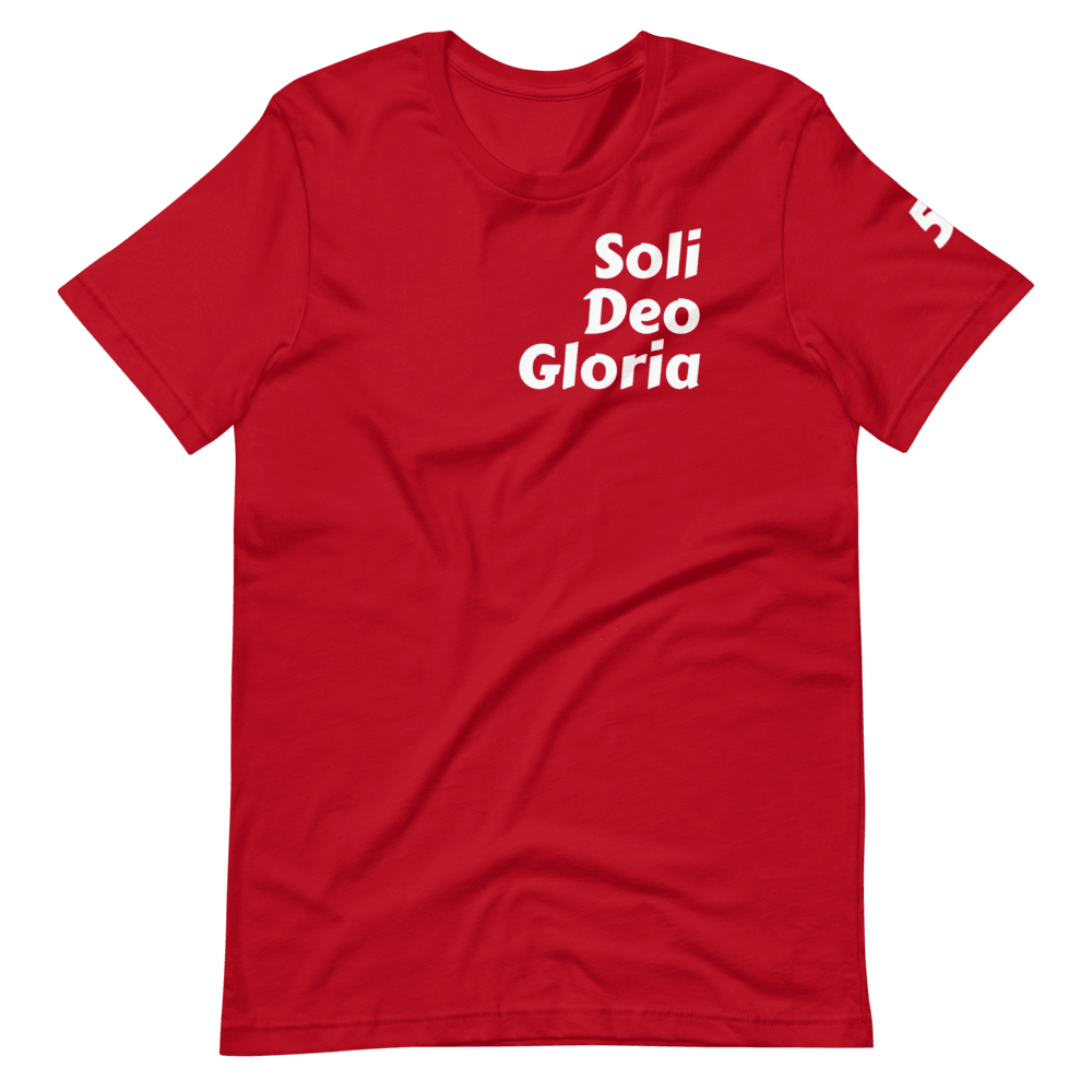 5s Tee: God's Glory Alone - Truthberry