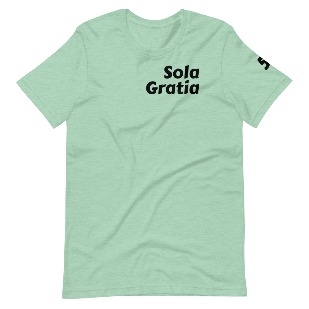 5s Tee: Grace Alone - Truthberry