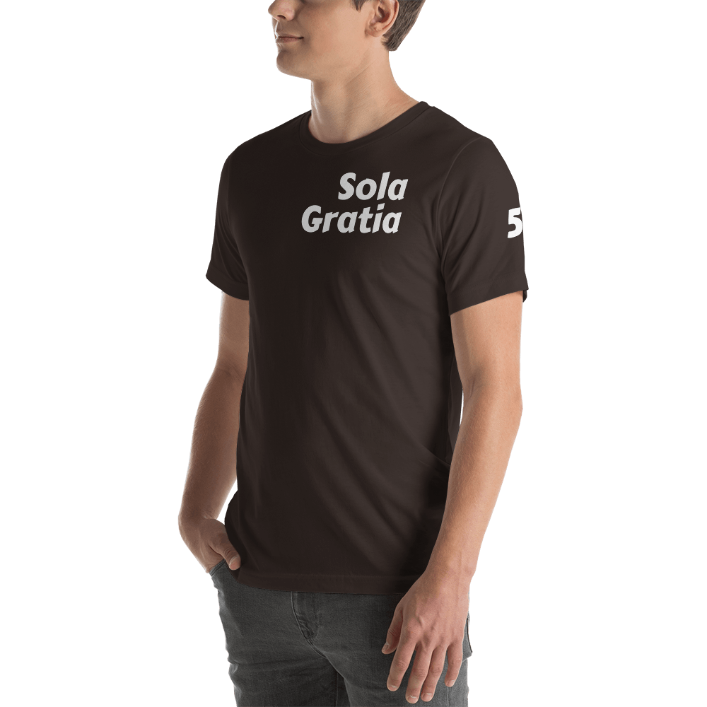 5s Tee: Grace Alone - Truthberry