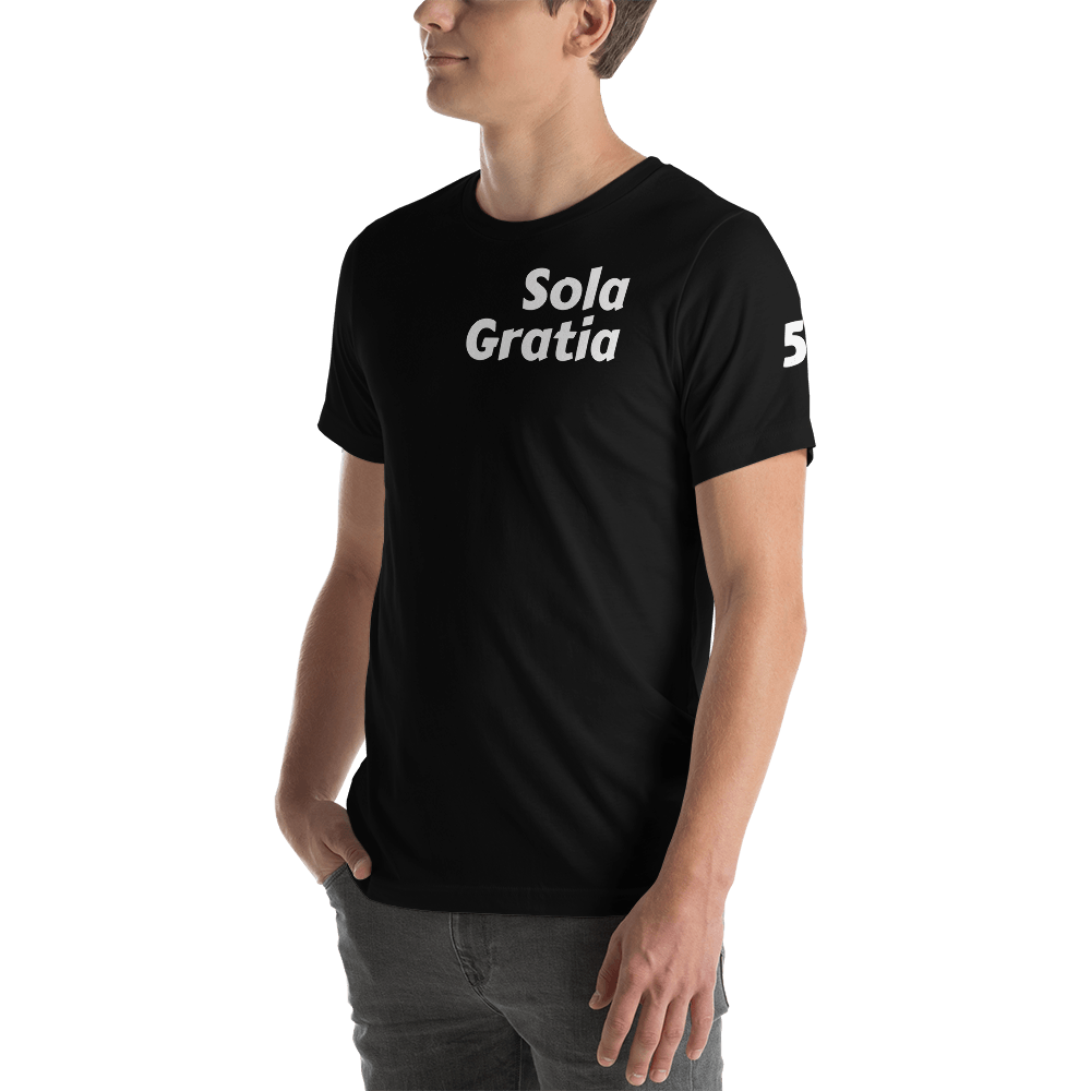 5s Tee: Grace Alone - Truthberry