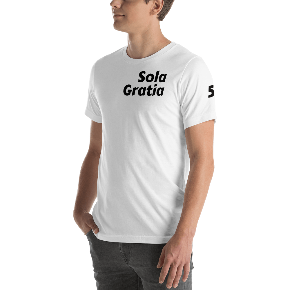 5s Tee: Grace Alone - Truthberry