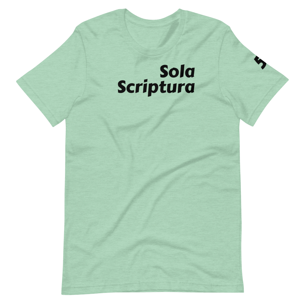 5s Tee: Scripture Alone - Truthberry