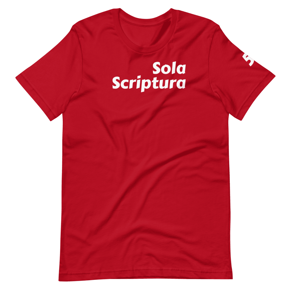 5s Tee: Scripture Alone - Truthberry