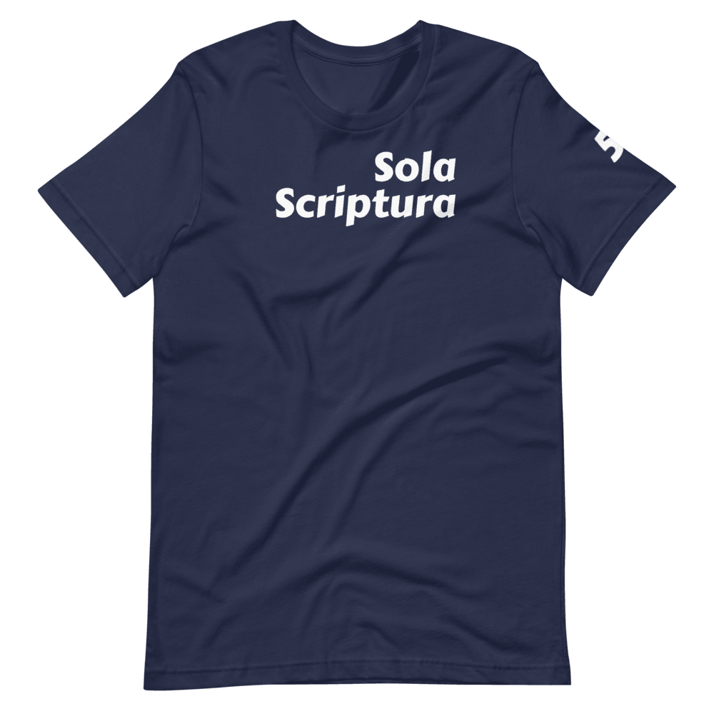 5s Tee: Scripture Alone - Truthberry