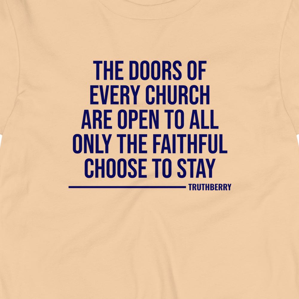 Church Doors Sleeved