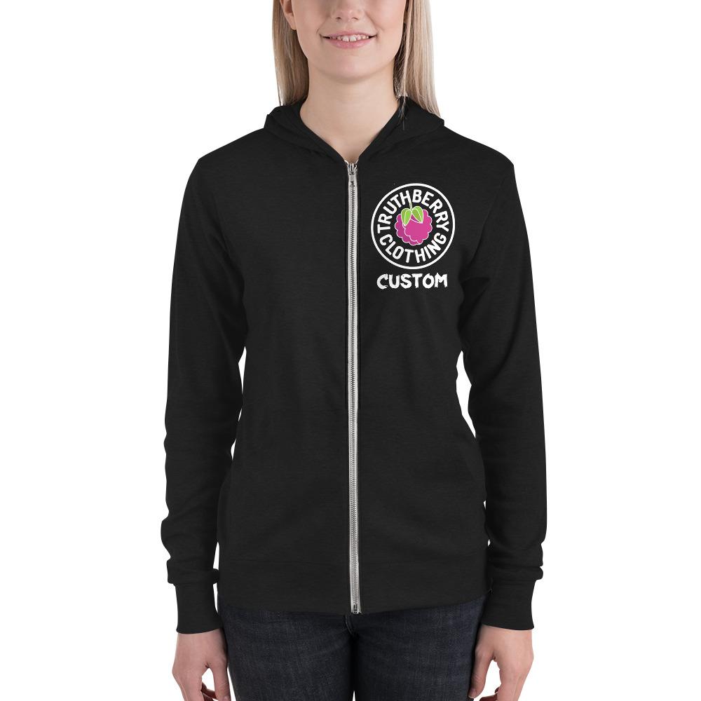 Andie's Eyes Zip Hoodie - Truthberry