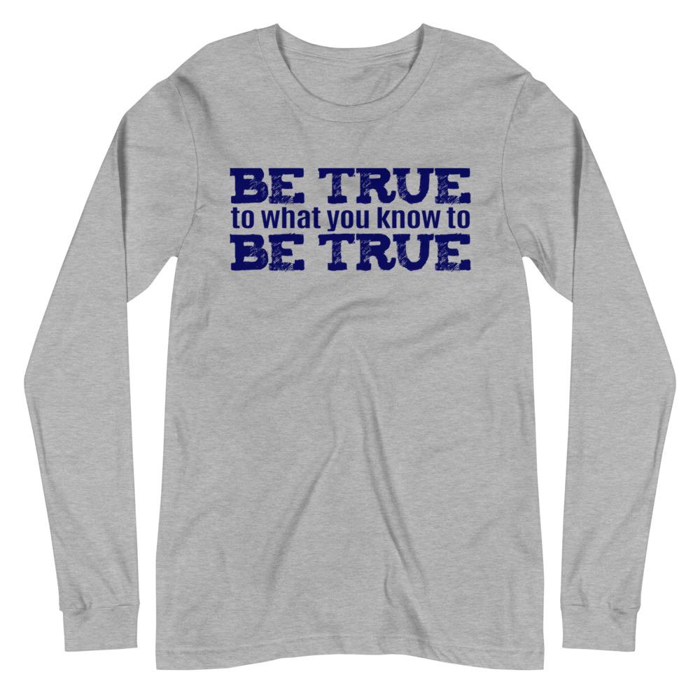 Be True Sleeved Tee - Truthberry