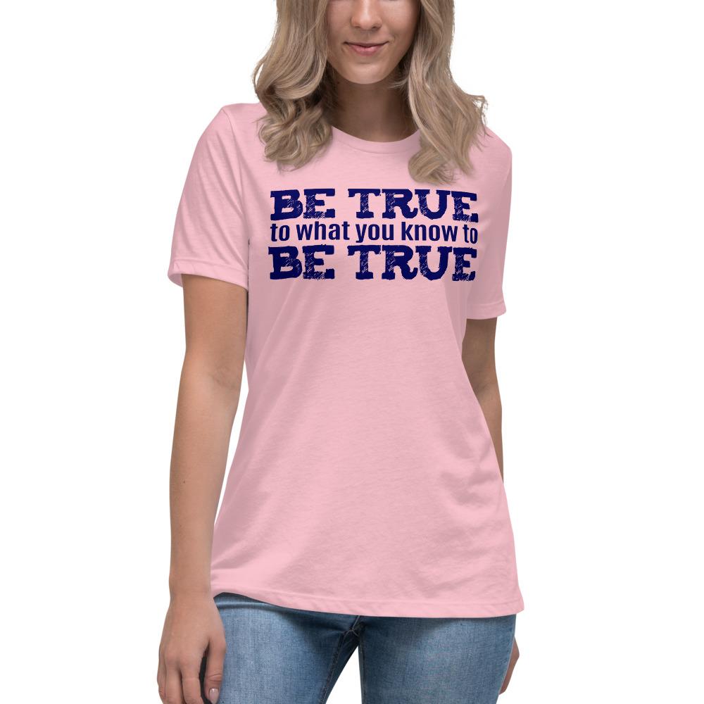 Be True Women's Lax-Tee - Truthberry