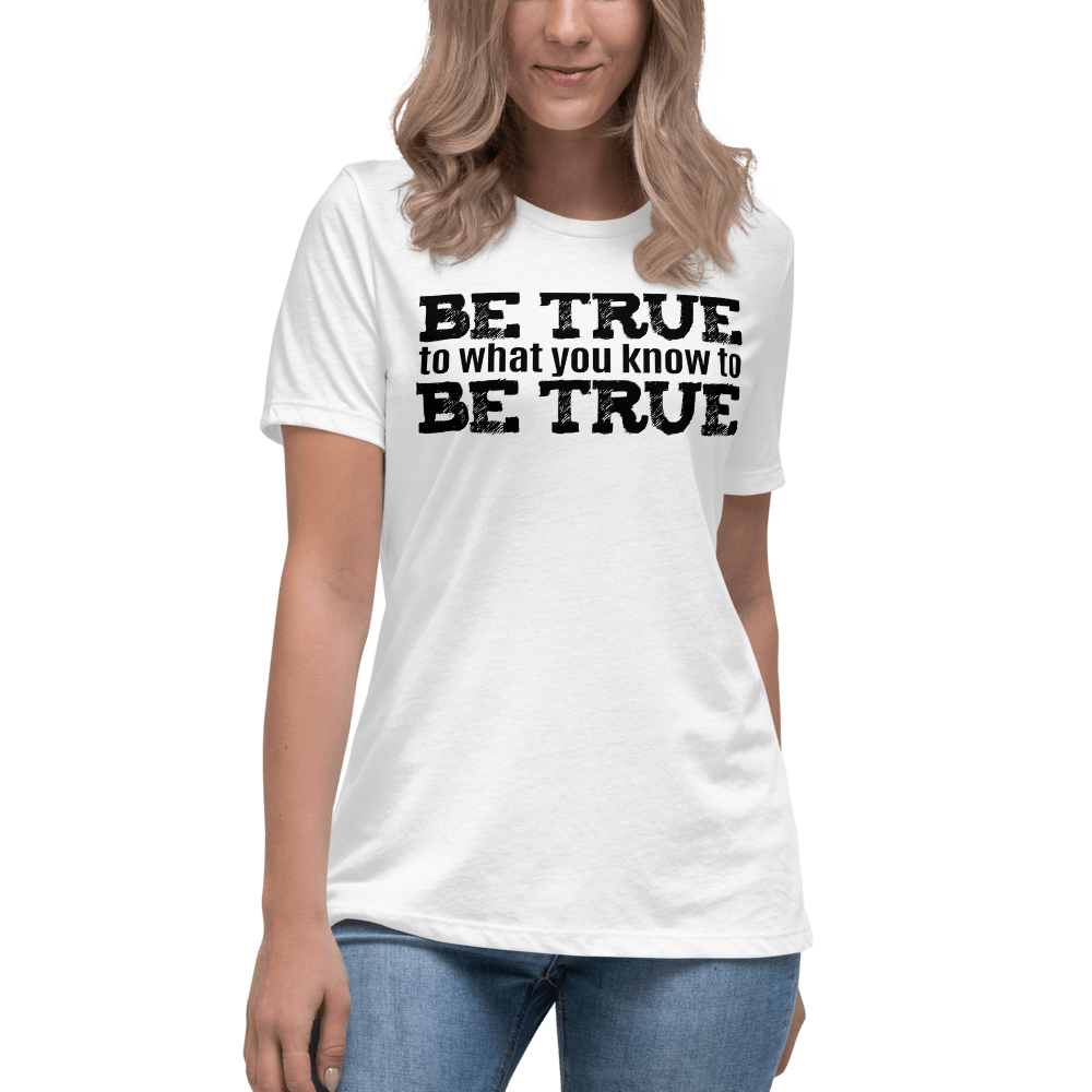 Be True Women's Lax-Tee - Truthberry