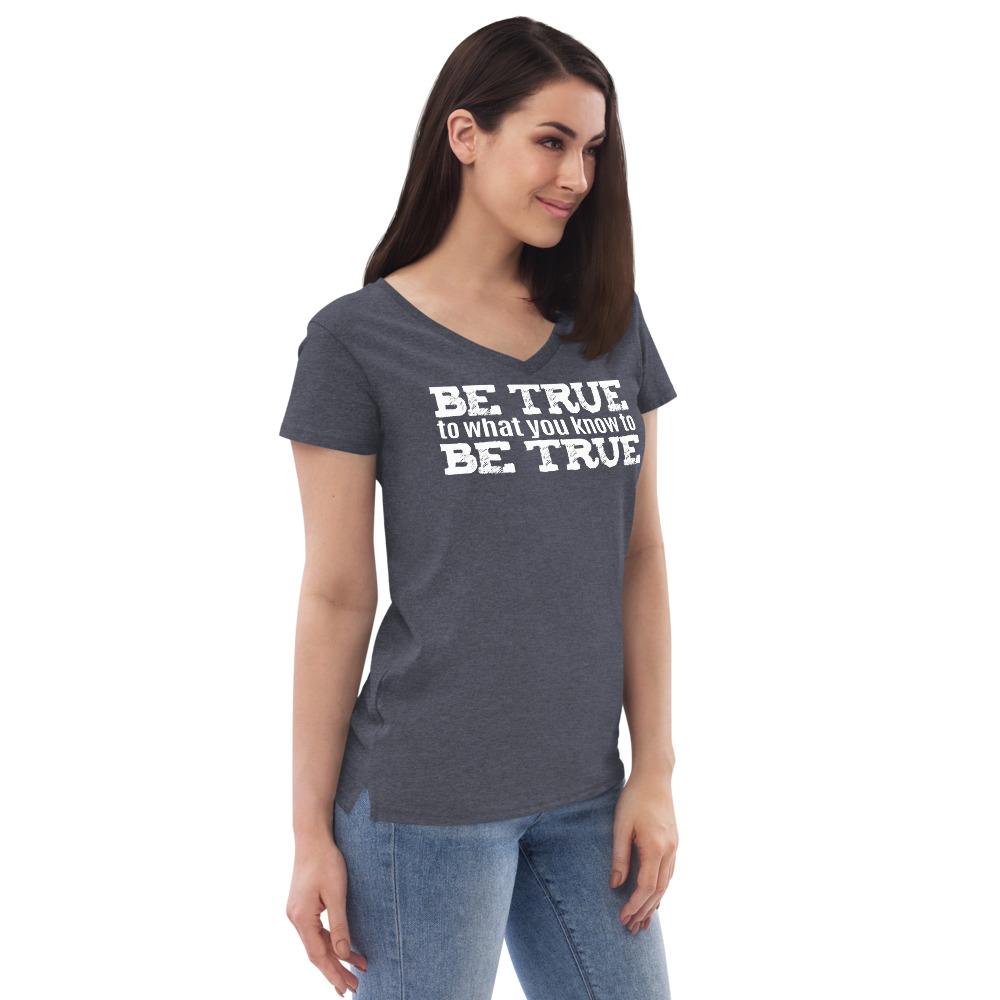 Be True Women’s V-Tee - Truthberry