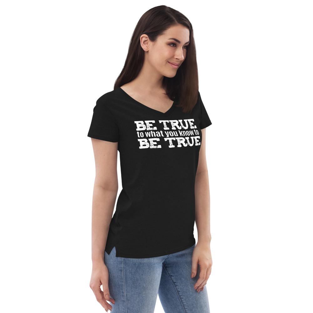 Be True Women’s V-Tee - Truthberry