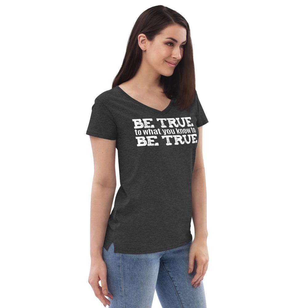 Be True Women’s V-Tee - Truthberry