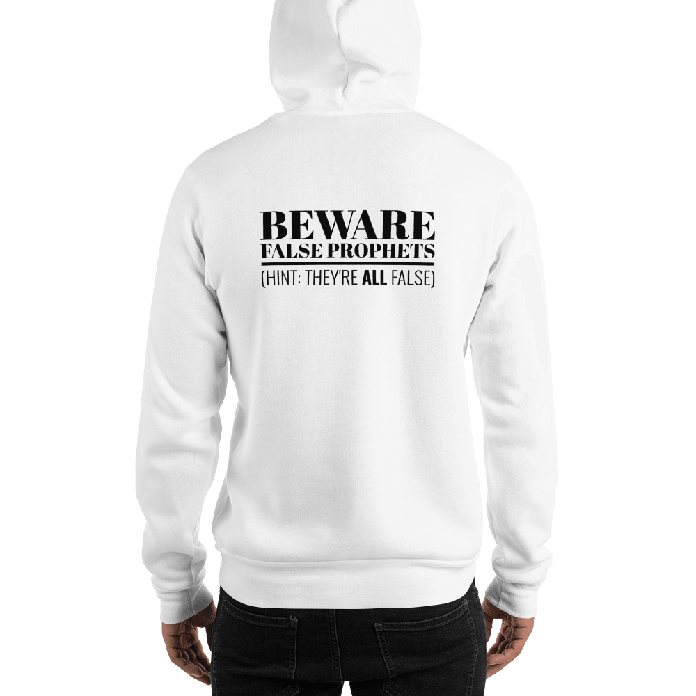 Beware Prophets Heavy Hoodie - Truthberry