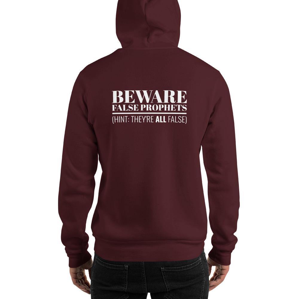 Beware Prophets Heavy Hoodie - Truthberry