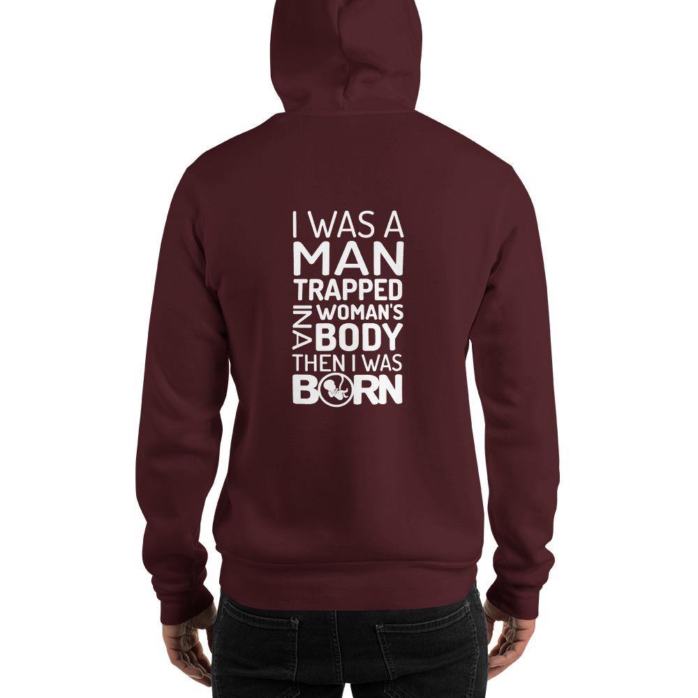 Body Trapped Heavy Hoodie - Truthberry