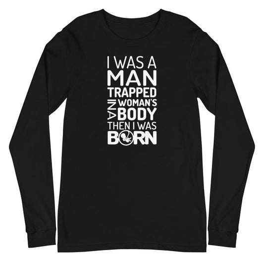 Body Trapped Sleeved Tee - Truthberry