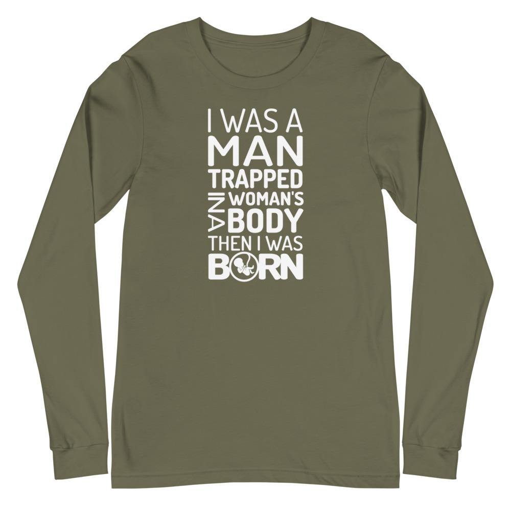 Body Trapped Sleeved Tee - Truthberry