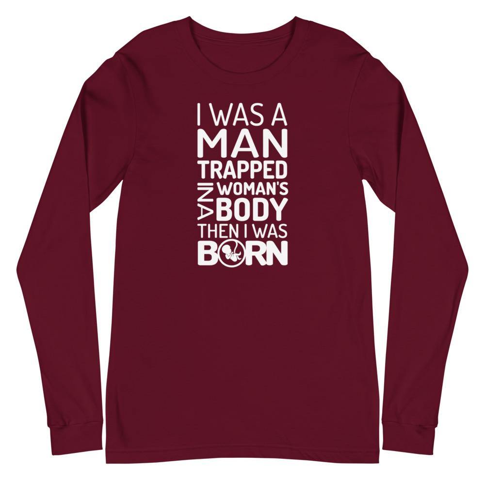 Body Trapped Sleeved Tee - Truthberry