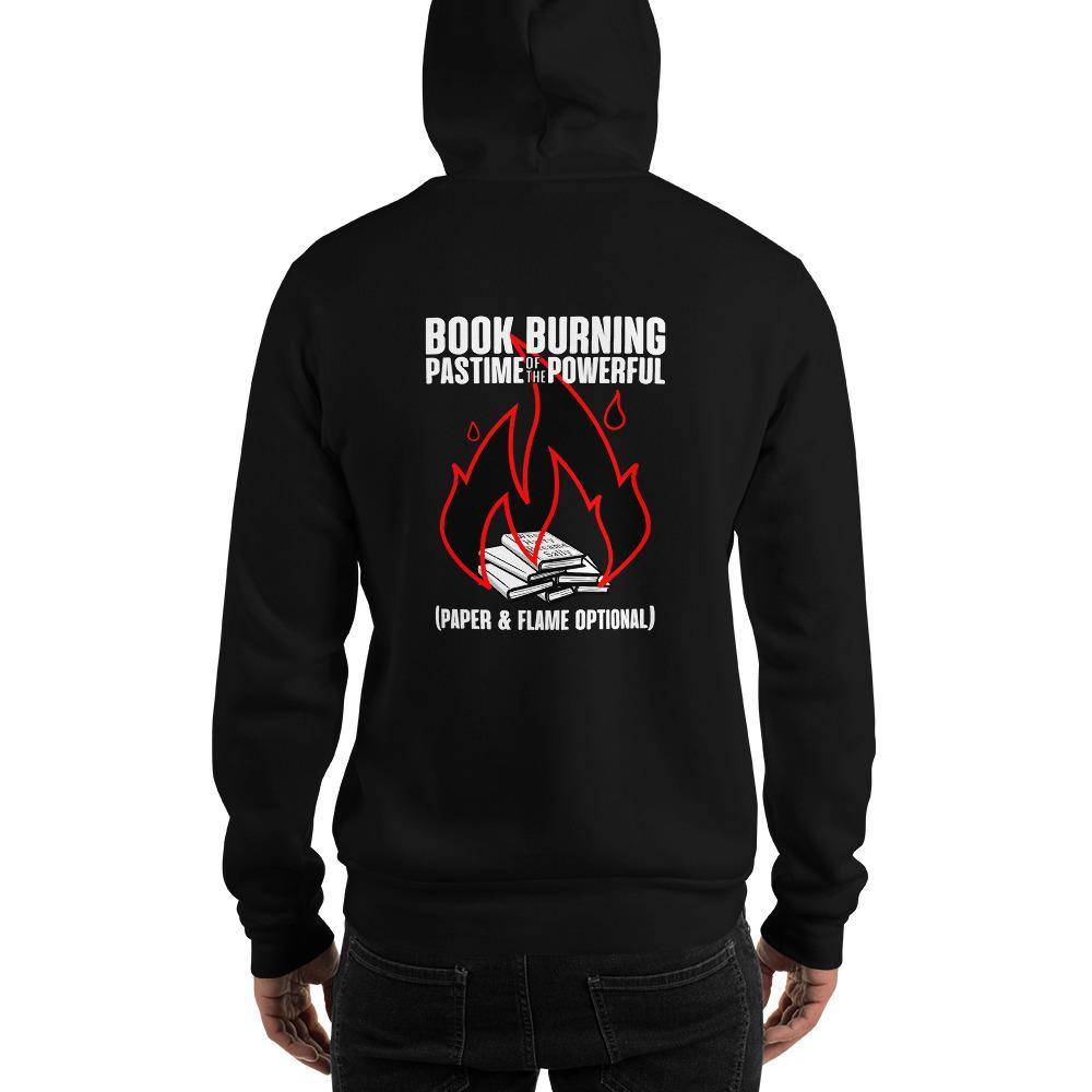 Burned Books Heavy Hoodie - Truthberry