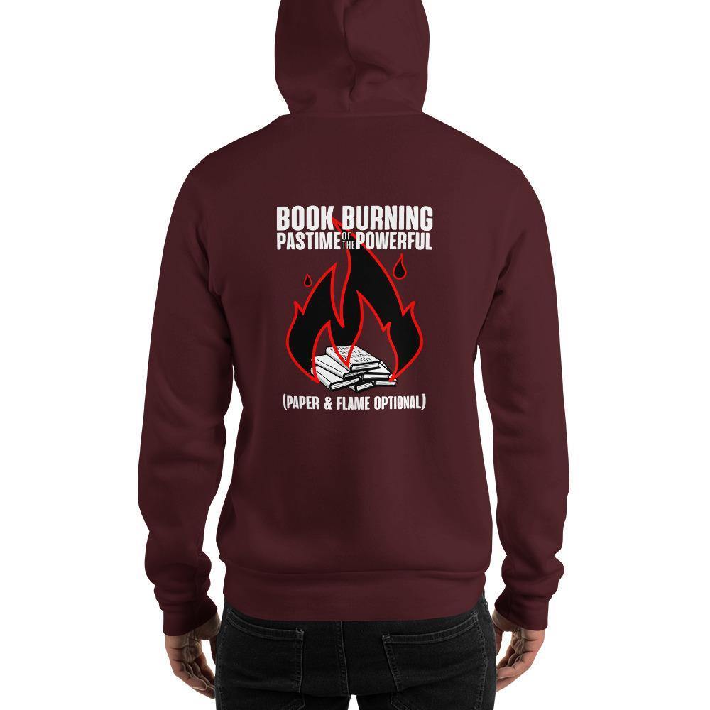 Burned Books Heavy Hoodie - Truthberry