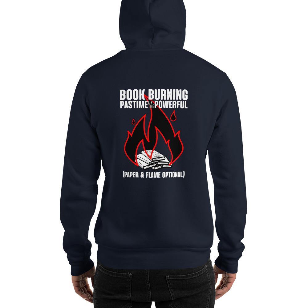 Burned Books Heavy Hoodie - Truthberry