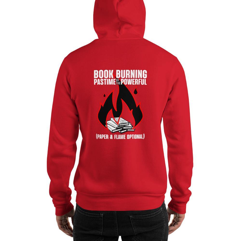 Burned Books Heavy Hoodie - Truthberry