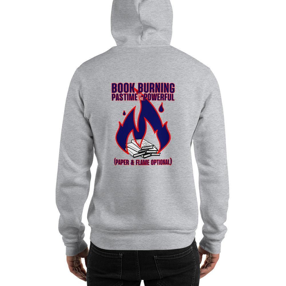 Burned Books Heavy Hoodie - Truthberry