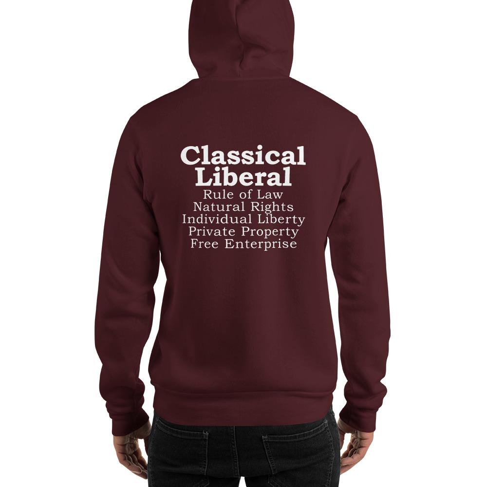 Classical Liberal Heavy Hoodie - Truthberry