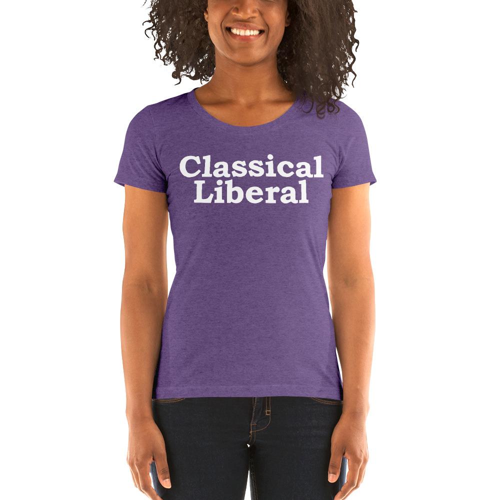 Classical Liberal Ladies' Tri-Tee - Truthberry