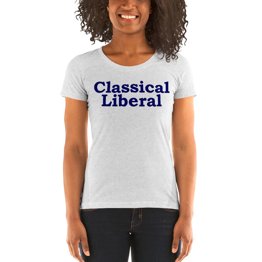 Classical Liberal Ladies' Tri-Tee - Truthberry