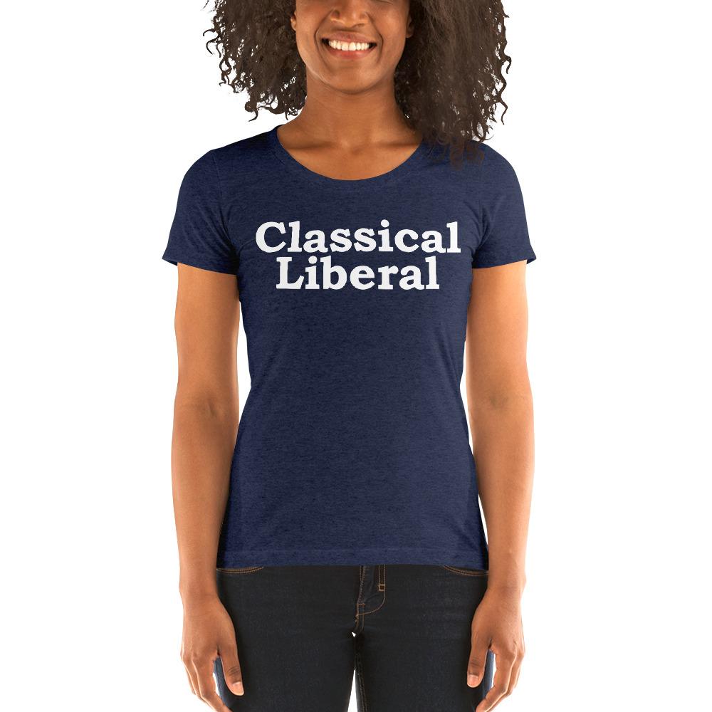 Classical Liberal Ladies' Tri-Tee - Truthberry