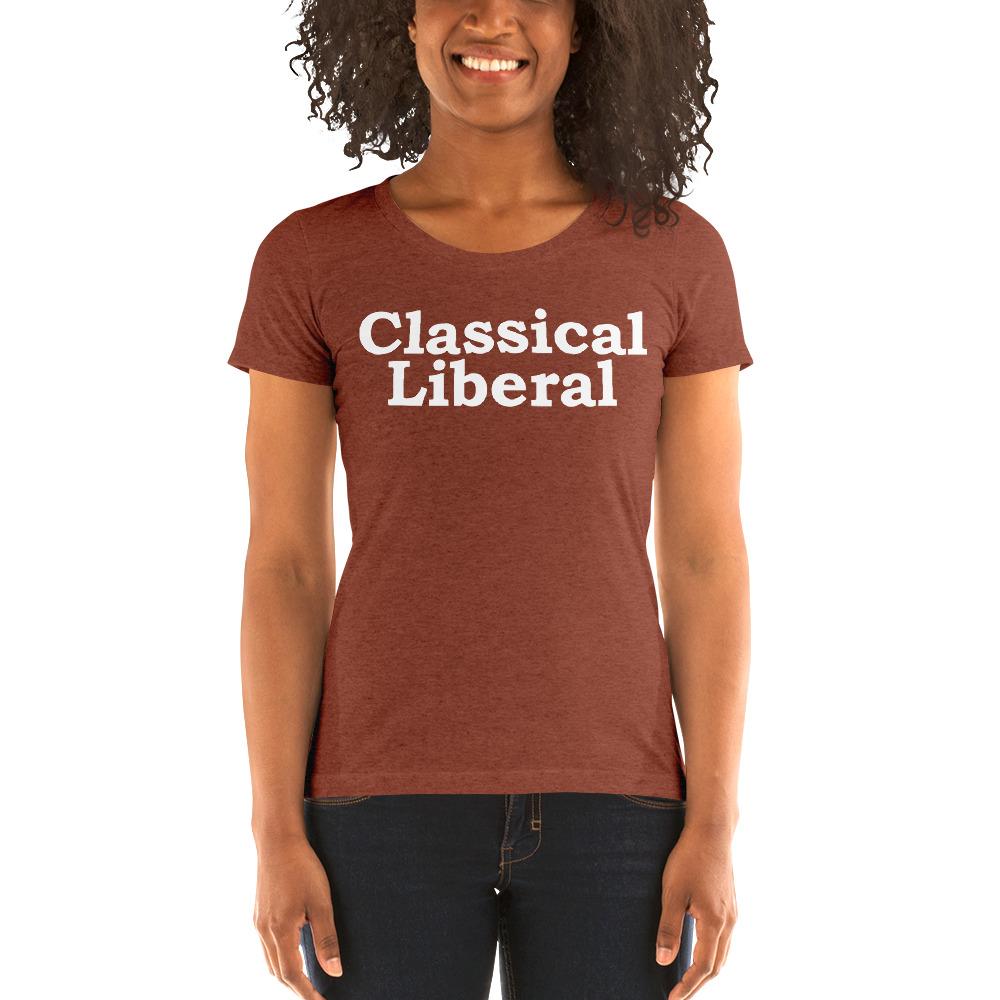 Classical Liberal Ladies' Tri-Tee - Truthberry