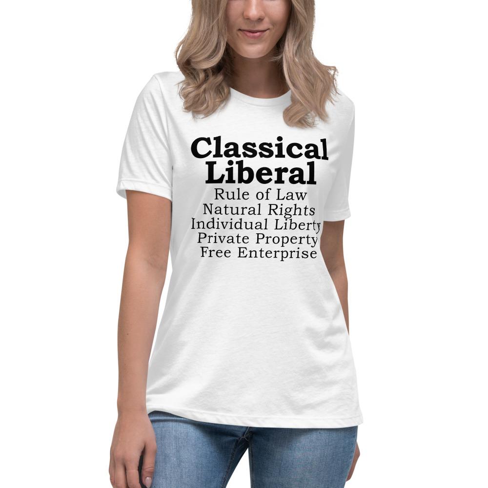 Classical Liberal Women's Lax-Tee - Truthberry