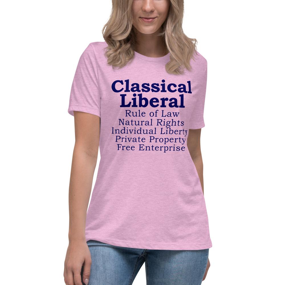 Classical Liberal Women's Lax-Tee - Truthberry