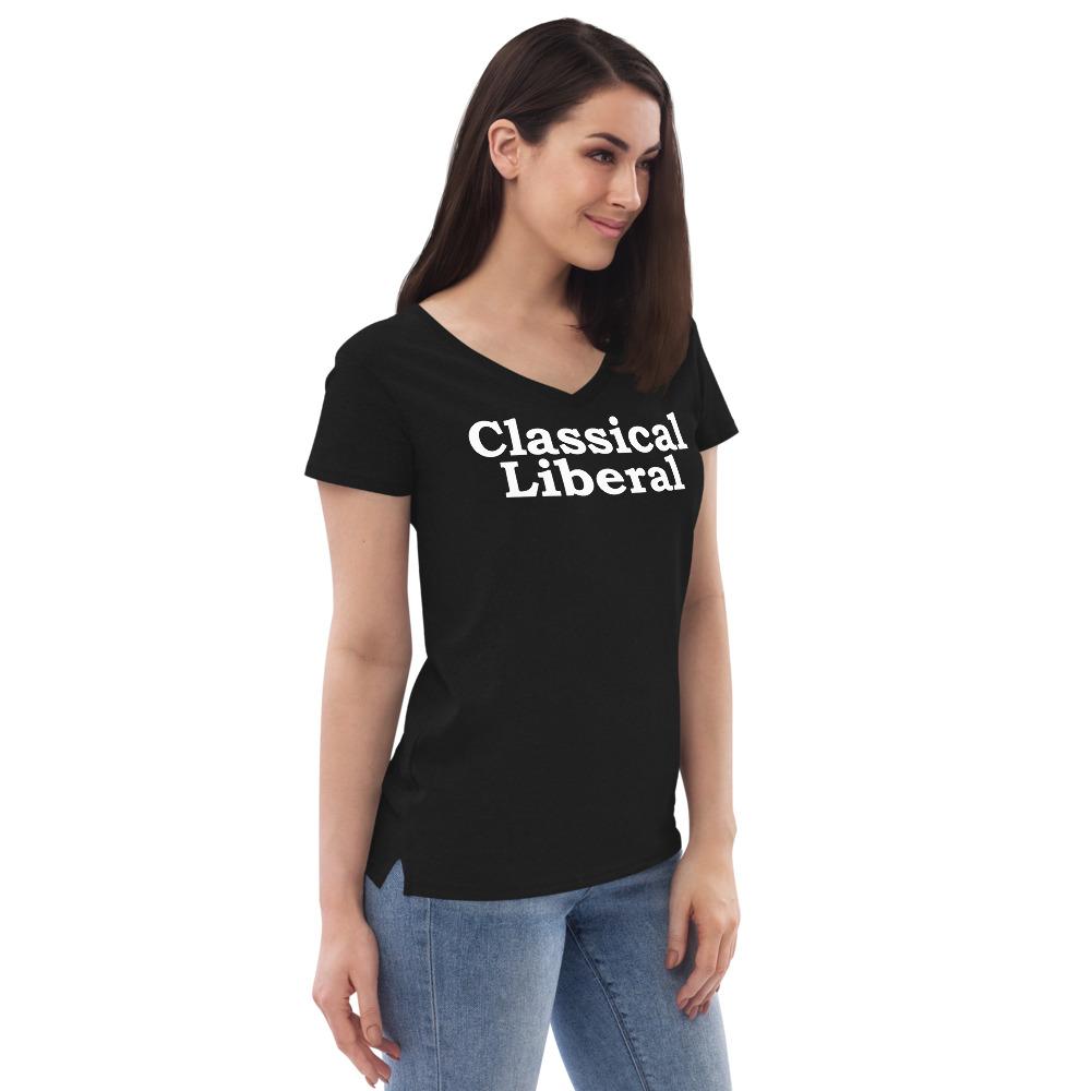 Classical Liberal Women’s V-Tee - Truthberry